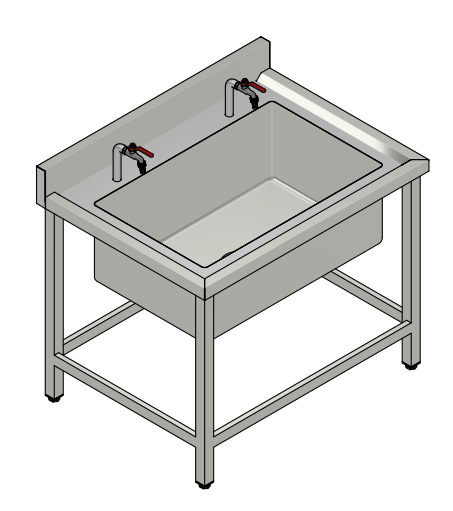 Bồn rửa thực phẩm đơn